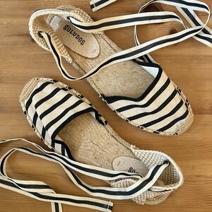 Soludos Classic Canvas Stripe Espadrille Sandal